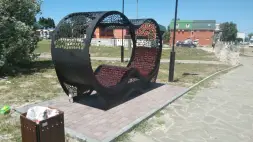 Скамейка стальная «Филигран Инфинити»