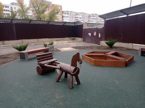 Игровой элемент ARTWOOD «Лошадка с повозкой»