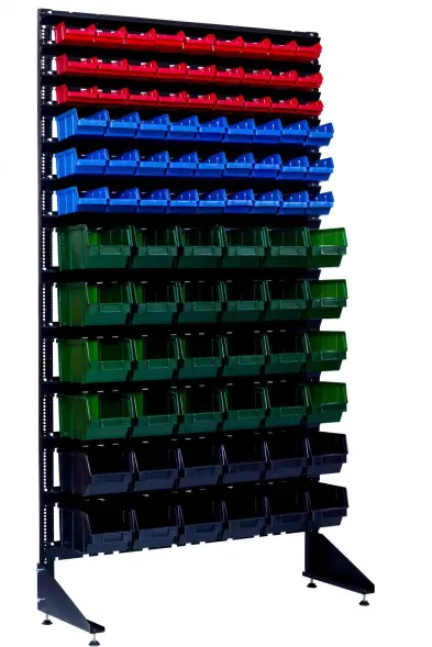 Стеллаж с пластиковыми ящиками 1801-3/3/6 СH-Kombo