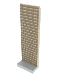 Стойка бежевая напольная Стелла-техник 405-23-00-00-B