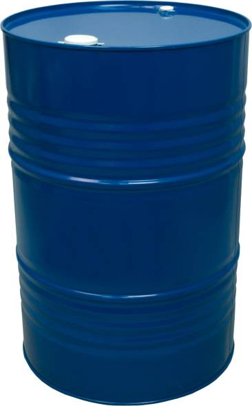 Бочка металлическая с крышкой и двумя пробками, 216.5 л, синий [БСЗ 216,5ук (СТ)]
