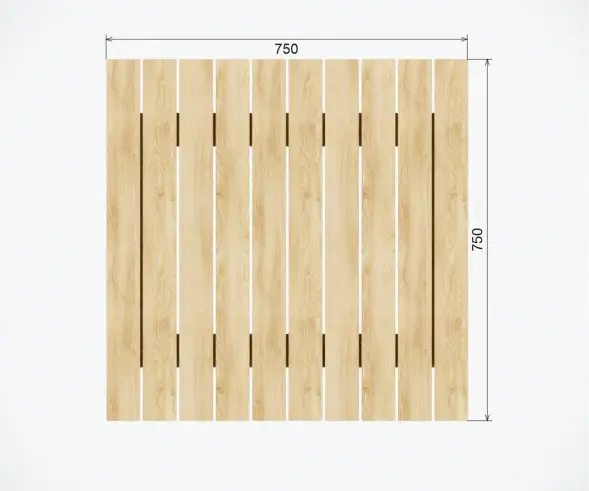 Столик «Eco lounge» Столик 75х75х30 лиственница