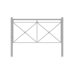 Ограждение пешеходное Крест тип 1