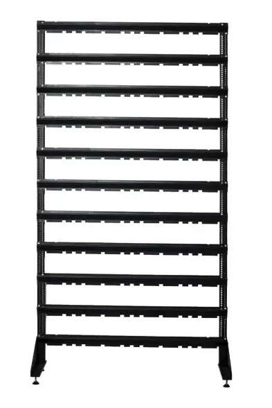 Стеллаж с пластиковыми ящиками 1801-0/0/10 CH