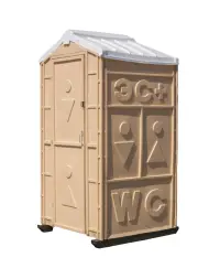 Туалетная кабина «Комфорт» с пластиковым поддоном