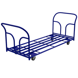 Каркасная платформенная тележка ТКД 12 с двумя ручками 1900x800x700 [16138]