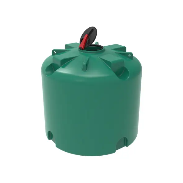 Емкость TR 5000л с откидной крышкой зеленая