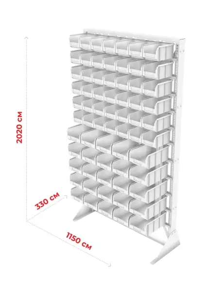 Стойка 1150х2020 Стелла-техник В1-00-06-05 односторонняя