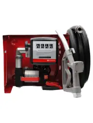 DCFD 40 - Перекачивающая станция для ДТ и керосина 12В (мех. счетчик, мех. пистолет), 40 л/мин