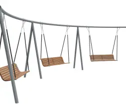 Качели садово-парковые «Миасс Раунд»