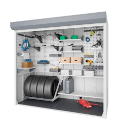 Шкаф для паркинга 2300x2150x900 [11239]