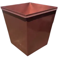 Металлический контейнер 0,75 м³ коричневый