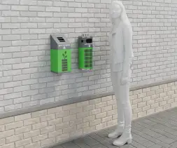 Урна для батареек квадратная «Астрей»