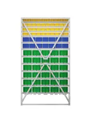 Стойка 1150х2020 Стелла-техник В1-04-02-06 односторонняя