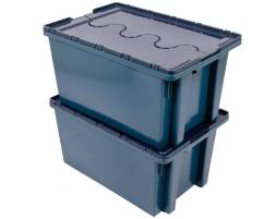 Ящик 600х400х300 сплошной с распашной несъёмной крышкой