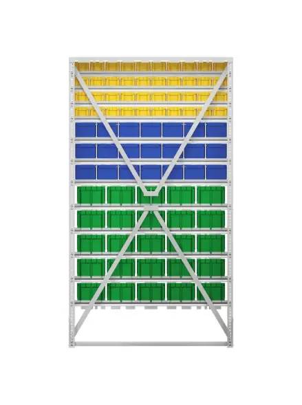 Стойка 1150х2020 Стелла-техник В1-04-03-05 односторонняя