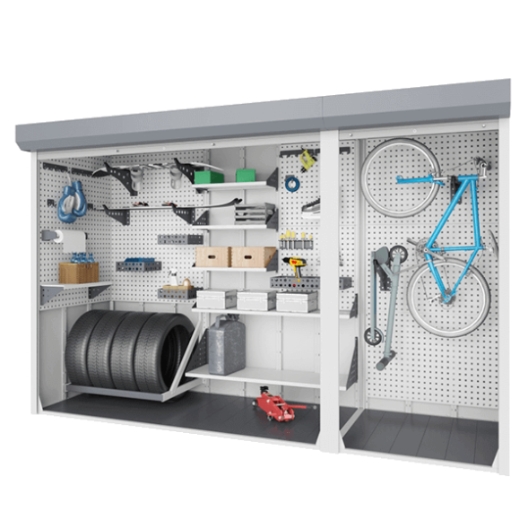 Шкаф для паркинга 2000x4000x600 [9443]