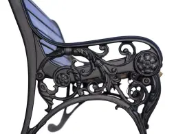 Скамейка чугунная «Балет» 2,0 м (3 опоры)