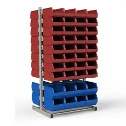 Стеллаж двусторонний №122 (1835х950х760)