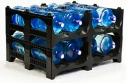 Пластиковый перфорированный поддон для 19-литровых бутылей BottleRack