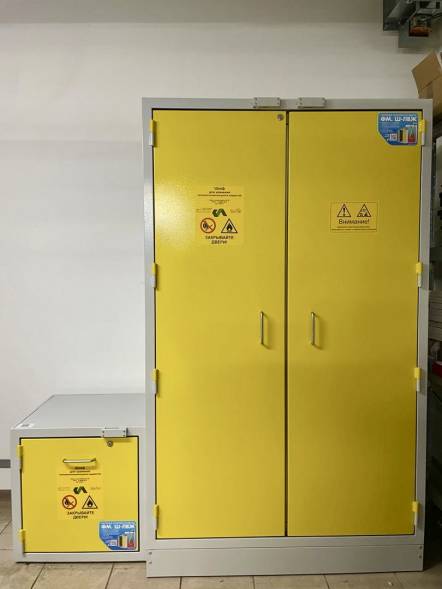 Шкаф для легковоспламеняющихся жидкостей 1200 1985x1180x650 [12645]