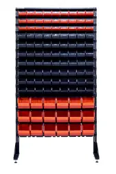 Стеллаж с пластиковыми ящиками 1801-3/7/3 O-CH