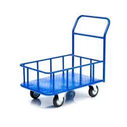 Тележка платформенная Стелла-техник КПБ-300-125-И, с бортом, 600х900мм
