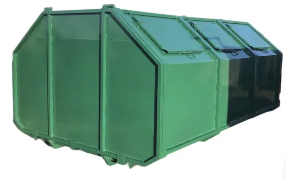 Контейнер/пухто для мусора 12 м³ Коричневый