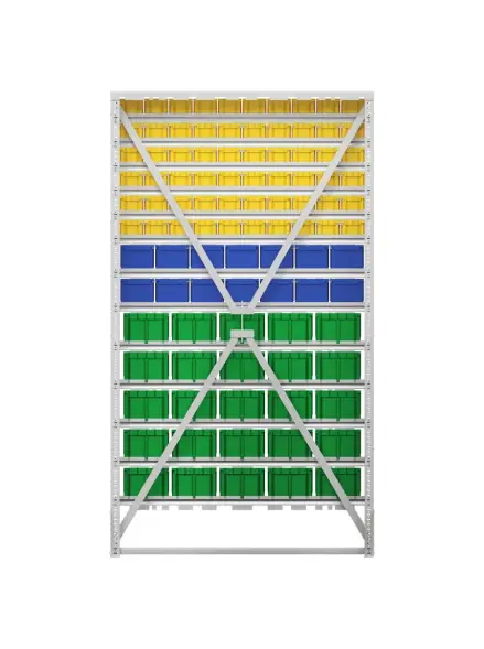Стойка 1150х2020 Стелла-техник В1-06-02-05 односторонняя