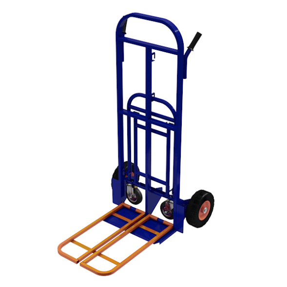 Тележка с откидной платформой для склада ТГУ-300 [16047]