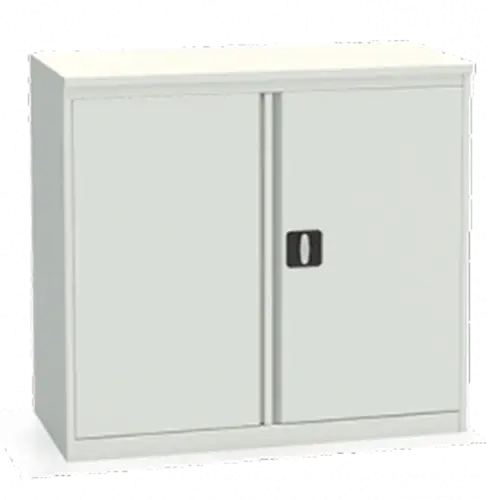 Шкаф архивный ALR 8896 880x960x450 мм Светло-серый