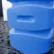 Емкость L 1000л под плотность до 1.5 г/см3 с откидной крышкой синяя