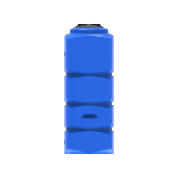 Емкость L 1000л под плотность до 1.5 г/см3 с откидной крышкой синяя