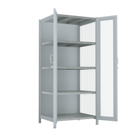 Стеллаж с дверьми СТ-600 2000x900x750 [14747]