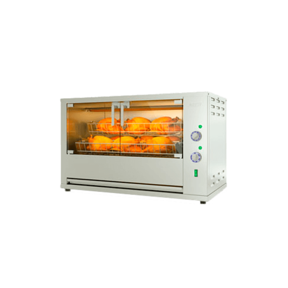 Карусельный гриль для курицы с таймером [9750]