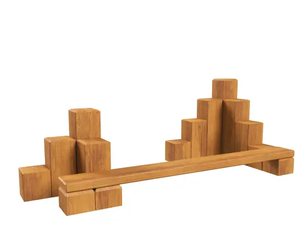 Пирамида «Шагающие колонны тип 9»