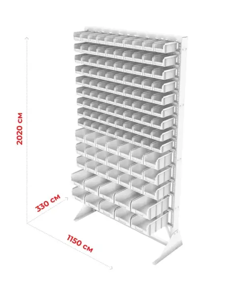Стойка 1150х2020 Стелла-техник В1-10-03-02 односторонняя