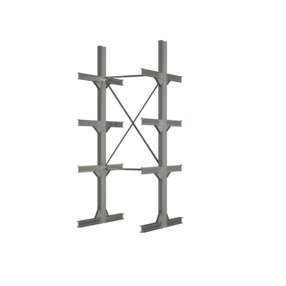 Консольный стеллаж КТр двухсторонний одинарный 1896 [14050]