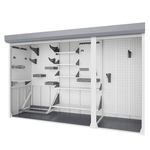 Шкаф для паркинга 2300x4000x1200 [9451]