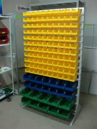 Стойка с пластиковыми ящиками Стелла-техник B1-11-02-02