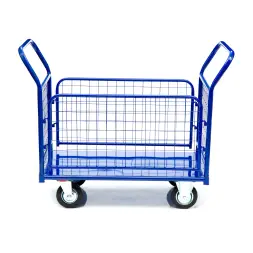 Тележка платформенная Стелла-техник КПО-300-С-125-И, с бортами, 600х1000мм