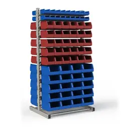 Стеллаж двусторонний №130 (1835х950х760)