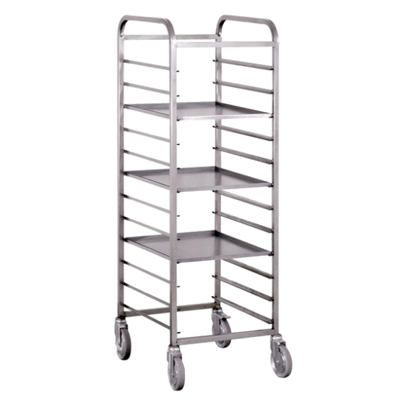Тележка-шпилька для противней из нержавейки [16452]