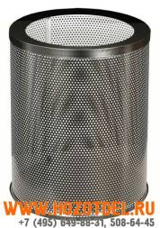 Корзина для бумаг 250 мм низкая перфорированая