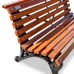 Скамейка чугунная «Отдых» 3,0 м (3 опоры)