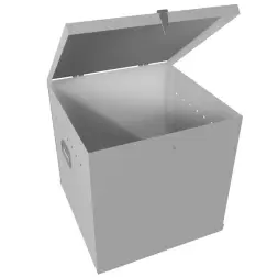 Ящик для ветоши 500x500x500 мм Белый