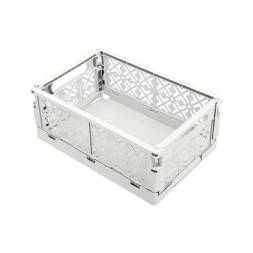 Ящик пластиковый складной ECONOVA Stocky M, 249х167х103 мм, 3.4 л, белый [434297416]