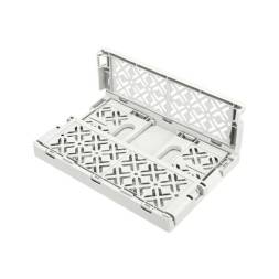 Ящик пластиковый складной ECONOVA Stocky M, 249х167х103 мм, 3.4 л, белый [434297416]