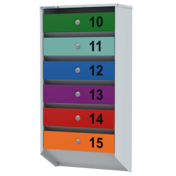 Ящик почтовый 6-секционный серия Базис Плюс [11853]