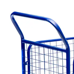 Тележка платформенная Стелла-техник КПО-300-С-150-И, с бортами, 600х1000мм